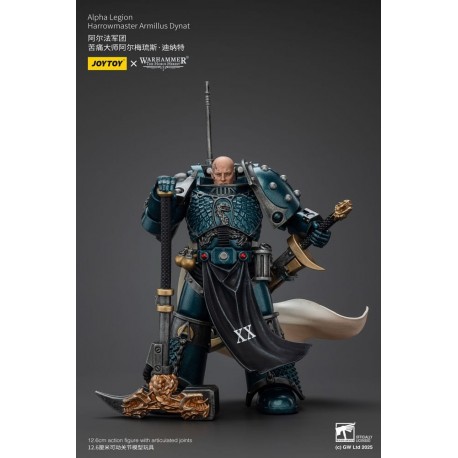 Figura articulada de Armillus Dynat de la Legión Alfa de Warhammer