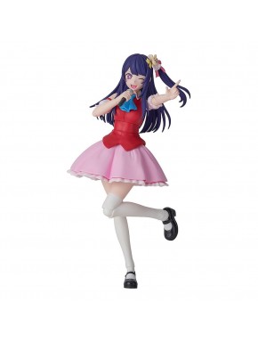 Figura Ai Oshi no Ko de 16 cm en vestido rosa y rojo