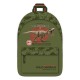 Mochila verde Jurassic World con T-Rex
