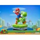 Estatua de Mario montando a Yoshi de 48 cm