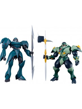 Pack de maquetas Moderoid Tekkaman Dagger y Axe