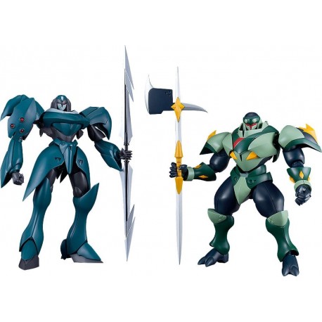 Pack de maquetas Moderoid Tekkaman Dagger y Axe