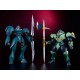 Pack de maquetas Moderoid Tekkaman Dagger y Axe