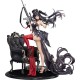 Estatua de Diane Knives Out con rifle y vestido negro