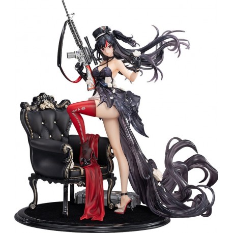 Estatua de Diane Knives Out con rifle y vestido negro