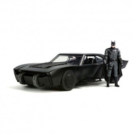 Vehículo Batmobile 1/18 Batman Jada Toys con Figura