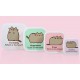 Conjunto de 4 marmitas do gato Pusheen