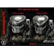Estatua Predator 1/3 Jungle Hunter Deluxe con cabezas intercambiables