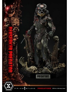 Estatua Berserker Predator con luz LED