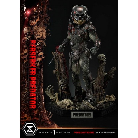 Estatua Berserker Predator con luz LED