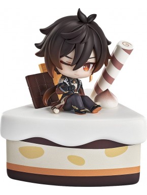 Figura chibi Zhongli de Genshin Impact 12 cm