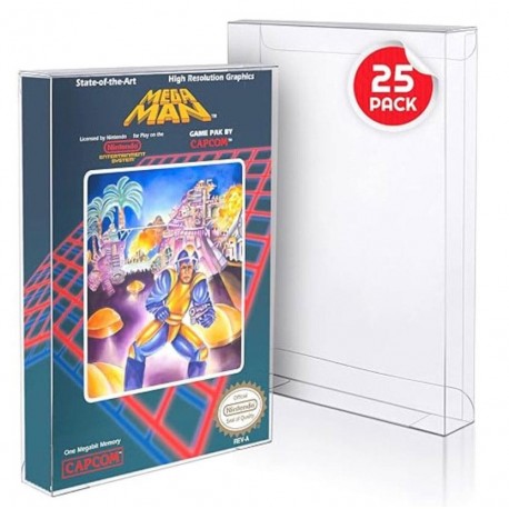 Caja protectora de PET para videojuegos Game Boy
