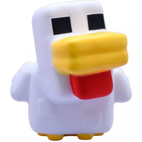 Figura antiestrés Minecraft Pollo 15 cm