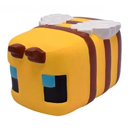 Figura antiestrés Abeja de Minecraft de 15 cm