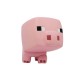 Figura antiestrés cerdo Minecraft de espuma 15 cm