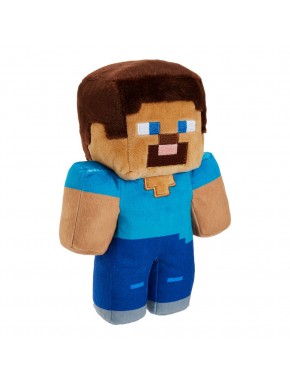 Peluche de Steve de Minecraft 23 cm con licencia oficial