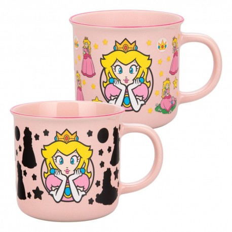 Tasse en céramique Princesse Peach sensitif à la chaleur 300 ml