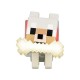 Lámpara Wolf de Minecraft con hueso luminoso