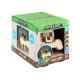 Lámpara Wolf de Minecraft con hueso luminoso