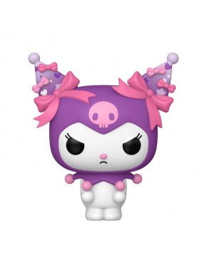 Figura POP de Kuromi Grumpy de 9 cm de Sanrio