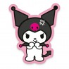 Almofada Kuromi Sanrio Sorridente 36 cm - Licença Oficial