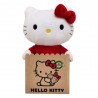 Pelúcia Hello Kitty com Vestido Vermelho 24 cm Sanrio