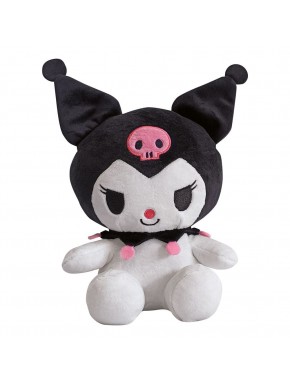 Peluche Kuromi Sanrio 24 cm con Licencia Oficial