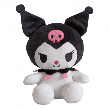 Peluche Kuromi Sanrio 24 cm con Licencia Oficial