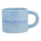 Tasse bleue en céramique avec design de Cinnamon Roll