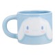 Tasse bleue en céramique avec design de Cinnamon Roll