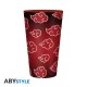 Vaso grande rojo Naruto Shippuden Akatsuki 400ml