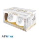 Set de vasos Harry Potter Ravenclaw y Hufflepuff