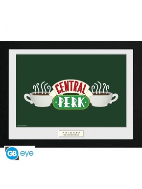 Cuadro enmarcado Friends Central Perk 30x40 cm