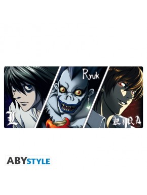 Mousepad XXL Death Note con L, Ryuk y Kira