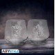 Set de vasos Harry Potter Ravenclaw y Hufflepuff