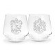 Set de vasos Harry Potter Ravenclaw y Hufflepuff
