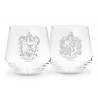 Conjunto de 2 Copos Harry Potter Corvinal & Lufa-Lufa 300ml