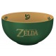 Bowl verde de Zelda con diseño Hylian Crest