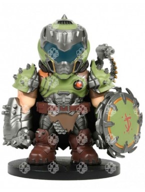 Minifigura PVC Doom Slayer 9 cm con armadura verde