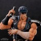 Figura de Ken de Hokuto No Ken en pose de acción sobre base rocosa