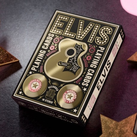Baraja de cartas Elvis Presley de Theory11