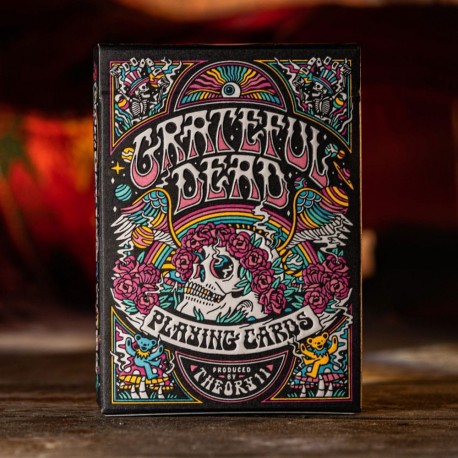 Cartes à jouer Grateful Dead par Theory11 avec design coloré