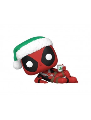 Figura POP! de vinilo Deadpool navideño 9 cm