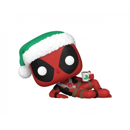 Figura POP! de vinilo Deadpool navideño 9 cm
