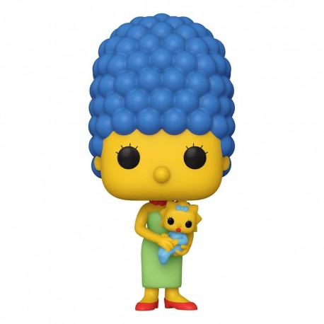 Figura de vinilo POP! TV Marge con Maggie de Los Simpson