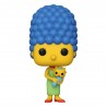 Figurine en vinyle POP! TV Marge avec Maggie - Les Simpson, 9 cm