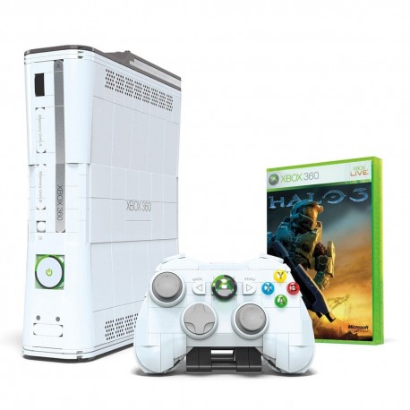 Kit de construction XBOX 360 avec manette et jeu