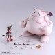Figuras Cait Sith y Fat Moogle de Final Fantasy VII