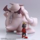 Figuras Cait Sith y Fat Moogle de Final Fantasy VII