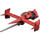 Réplica do Swordfish II de Cowboy Bebop em metal e PVC